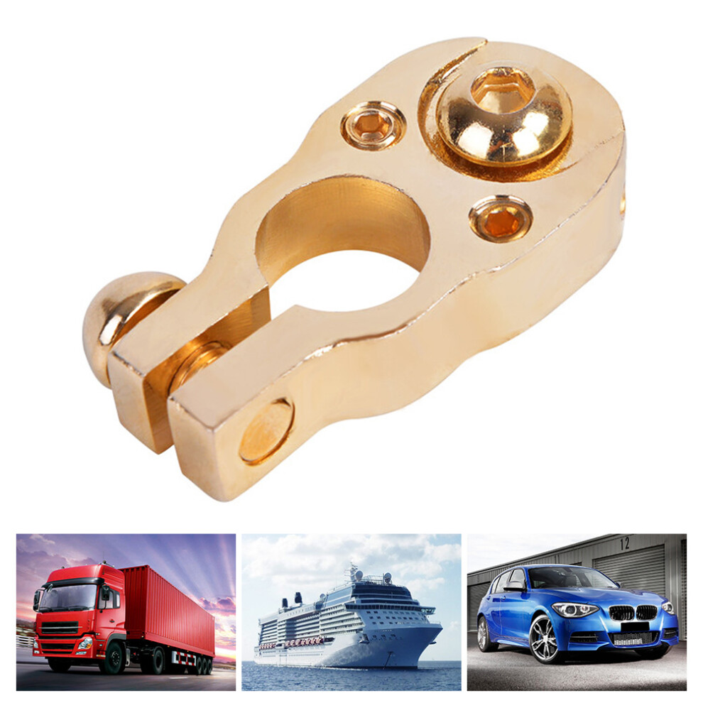 Battery Terminal Pure Brass 15.9Â17.5 For Car Truck Bolt Positive And Negatice Pole 5001323580274