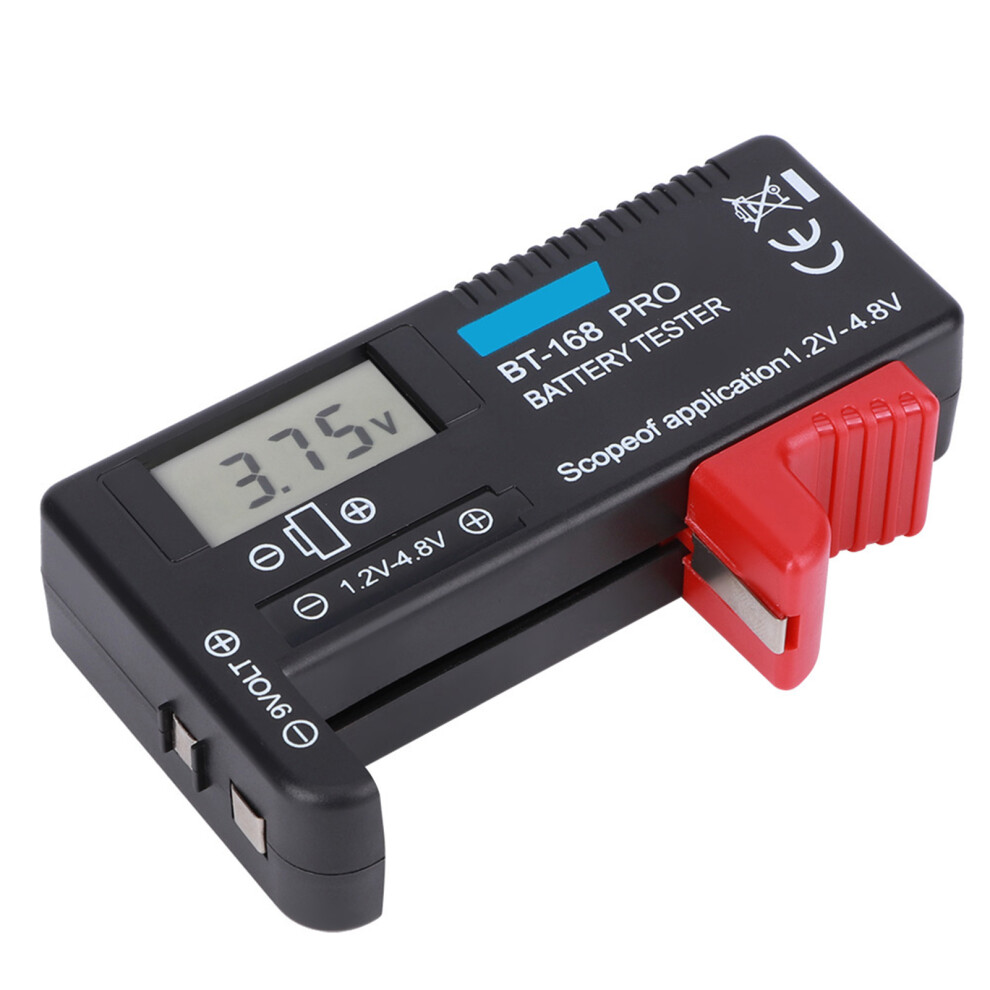 Bt‑168Pro Digital Lcd Battery Tester 1.2V‑4.8V Battery Checker For Small Batteries Button Cell 9471323579336
