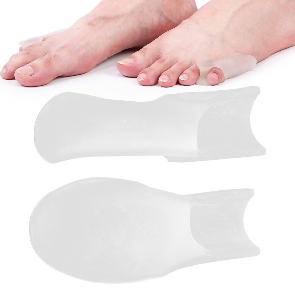 Silicone Bunion Corrector High Elasticity Hallux Valgus Corrector Soft Toe StraightenerS (Little Toe)