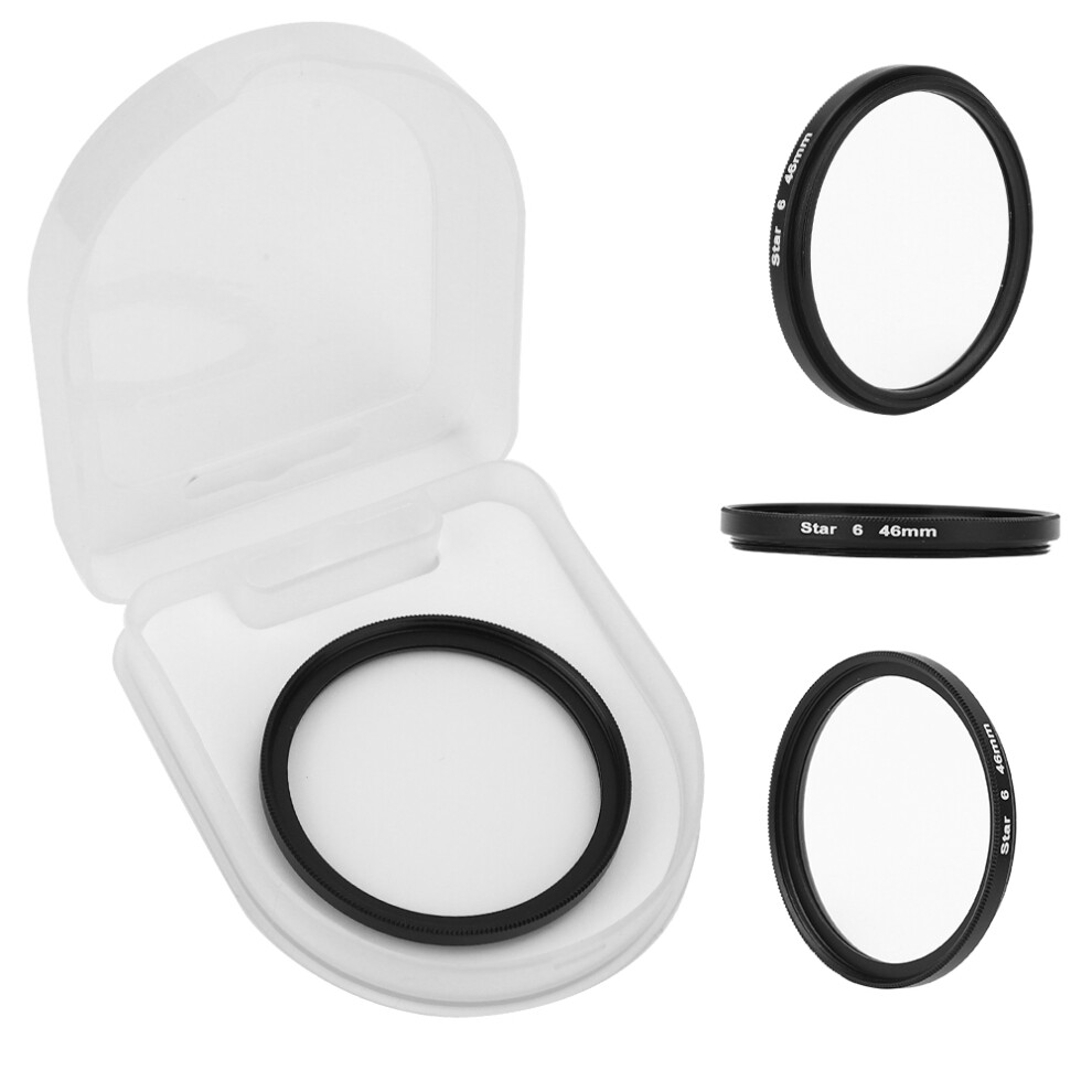 Junestar 46Mm Star Lens Filter For Canon/Nikon/Sony/Pentax/Olympus/Fujifilm Camera Lenses 7641323585459