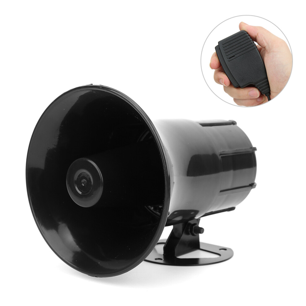 Universal Car Alarm Horn Warning Siren 3ÂTone Sound Auto Megaphone Loud Speaker 115Db 50W 4011323586634