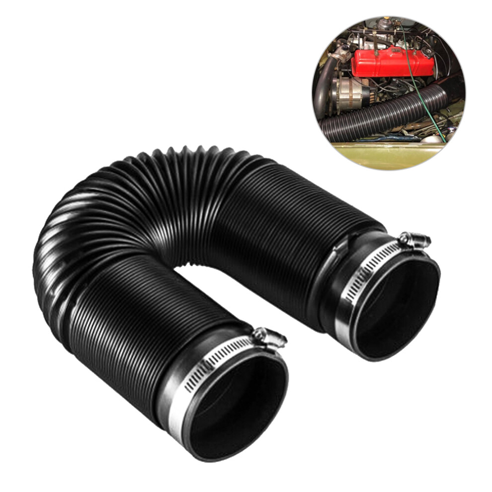 76Mm/3In Car Cold Air Intake Pipe Flexible Duct Tube Hose Universal Car Accessories 8441323589216
