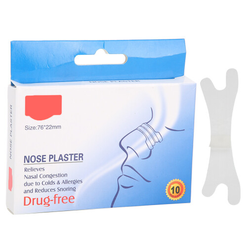 10pcs Nasal Strips Congestion Relief AntiSnoring Sleeping Nose Patch Nose Sticker 1