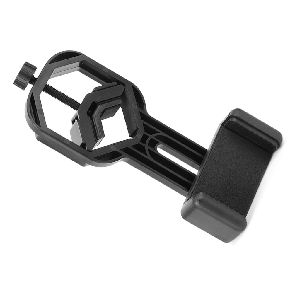 Plastic Mobile Phone Bracket For Binoculars Monoculars Astronomical Telescopes Black 8331323591626