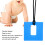 Baby Teether Infant Silicone Sensory Chewing Teething Toys Relief Teether for NewbornBlue 12