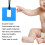Baby Teether Infant Silicone Sensory Chewing Teething Toys Relief Teether for NewbornBlue 1
