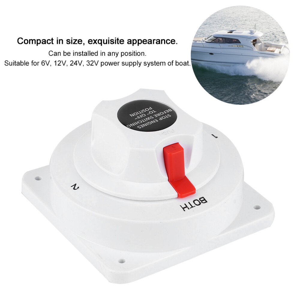 300A 4 Position Battery Selector Switch For Boat Rv 6V 12V 24V 32V Power Supply System 8771323593181