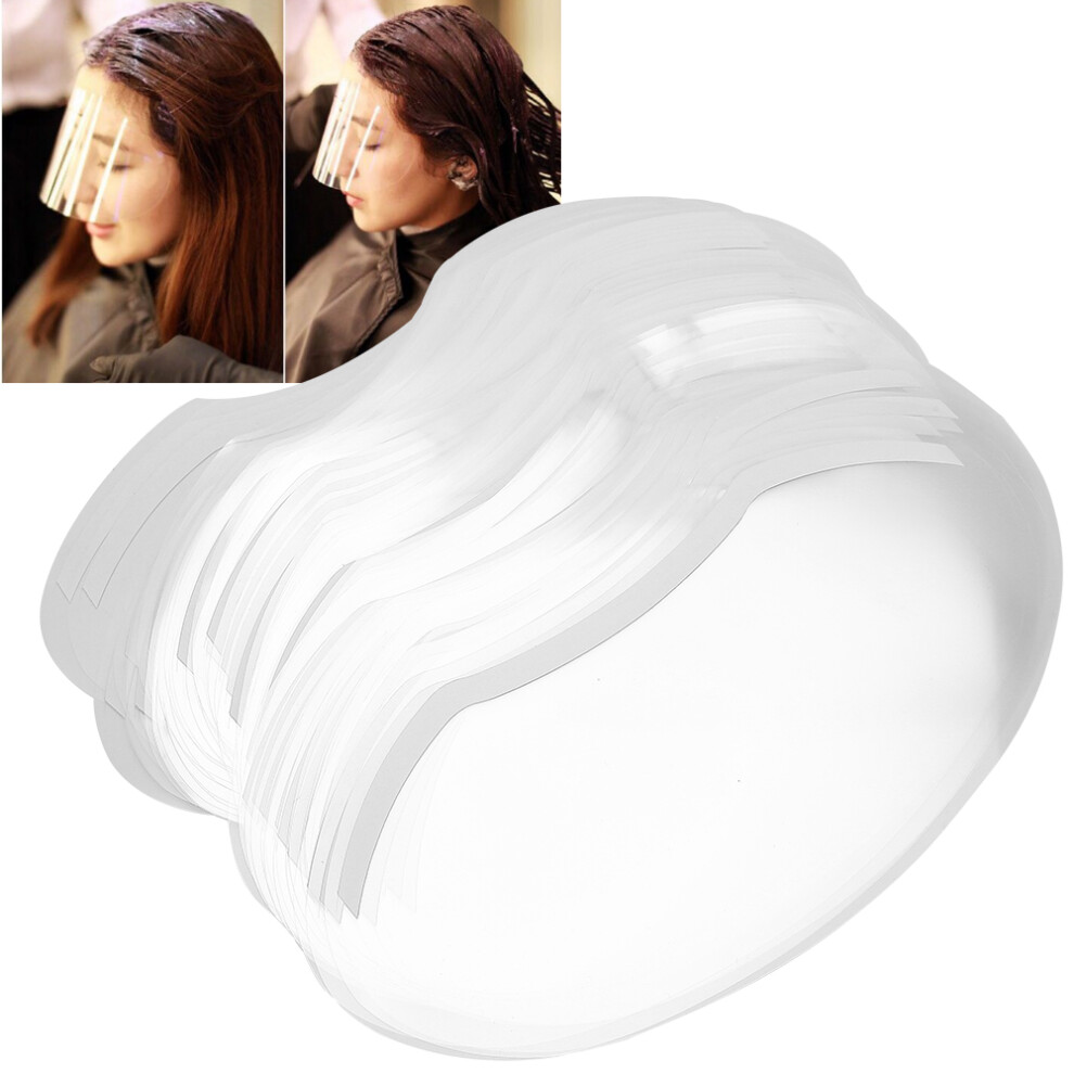 100Pcs Hair Barber Salon Hairdressing Dye Hair Hairspray Shield Face Eyes Protect 4671323593362