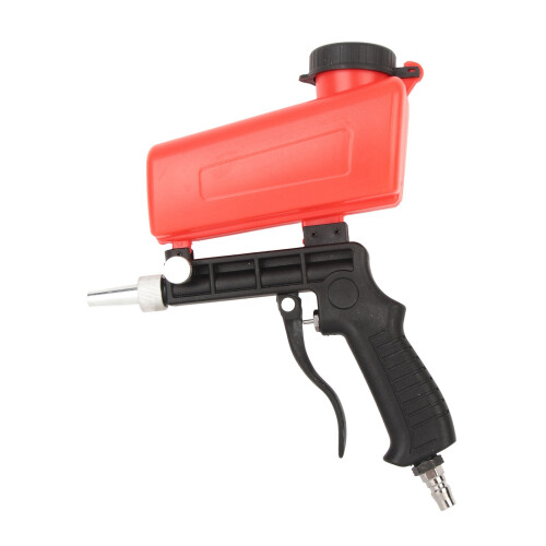 Sand Blaster Blasting Tool Mini Handheld Portable Pneumatic Aluminum Lightweight Handy 2