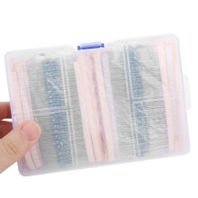 2600Pcs Metal Film Resistance Resistors Set Parts Electronic Components 1Ω3 MΩ