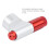 Mini-Kohlendioxid-Inflator für Presta-Ventile, Rot, 5,3x1,4x2cm 14