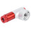 Mini-Kohlendioxid-Inflator für Presta-Ventile, Rot, 5,3x1,4x2cm 5