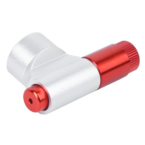 Mini-Kohlendioxid-Inflator für Presta-Ventile, Rot, 5,3x1,4x2cm 2