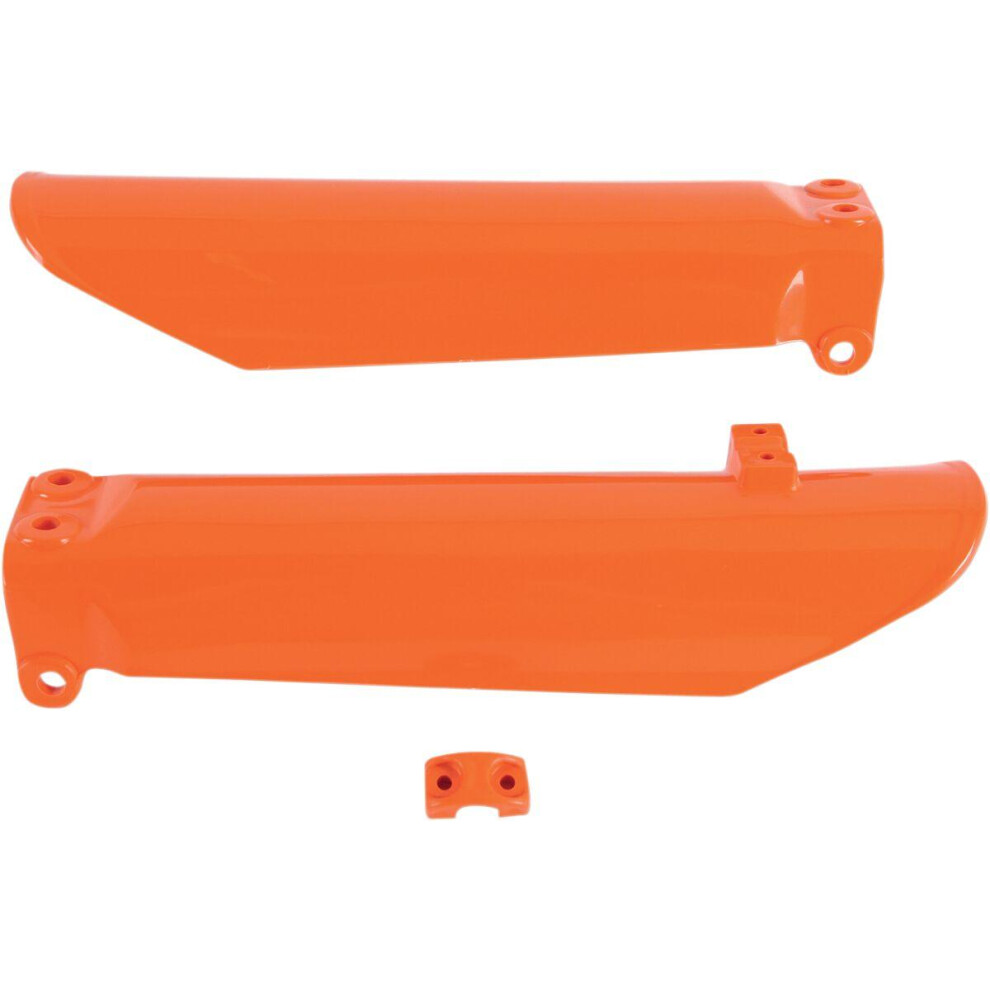 Ufo Orange Fork Guards For Ktm Sx105 2007-2010
