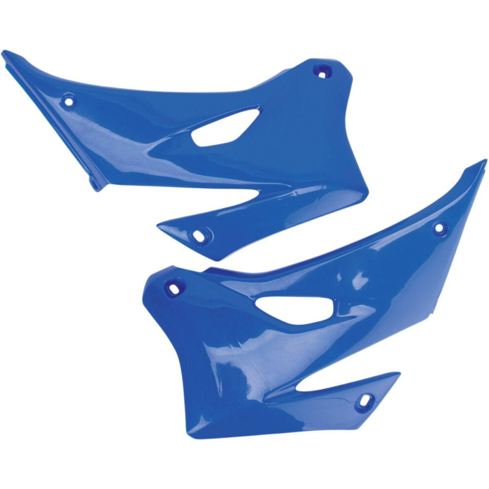 Ufo Blue Radiator Scoops For Yamaha Wrf250 2007-2015 - Reflex