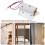 DC 12V Mini Electromagnetic Lock Assembly Kit Hardware for Door Window Cabinet Drawer 4