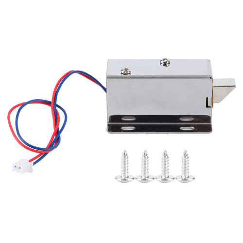 DC 12V Mini Electromagnetic Lock Assembly Kit Hardware for Door Window Cabinet Drawer 1