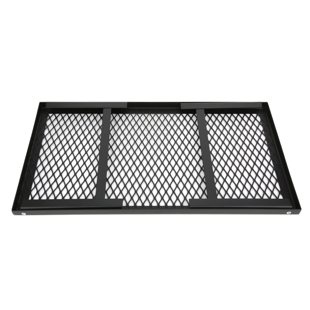 Outdoor Folding Mini Table Portable Camping Picnic Integrated Storage Grill Rack Iron