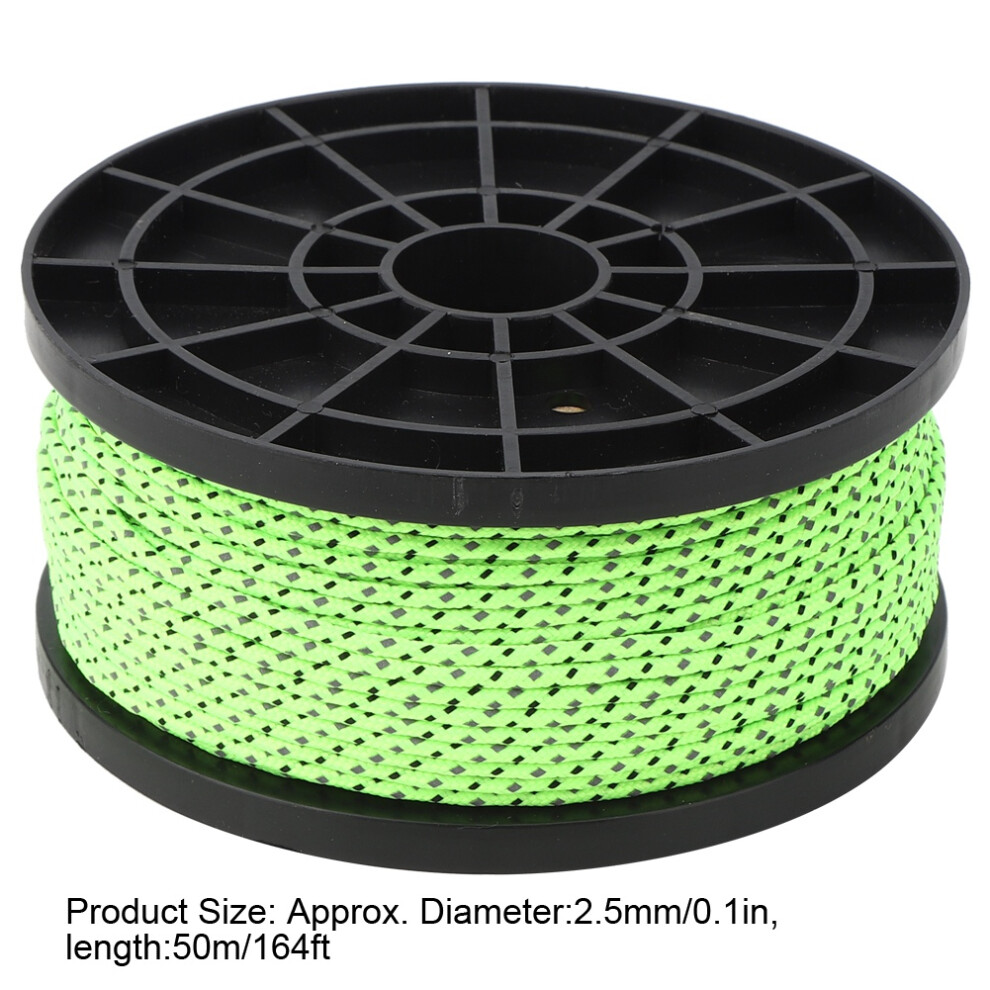 High Density 2.5Mm Multi Functional Camping Tent Reflective Windproof Safety Rope 7891323602513