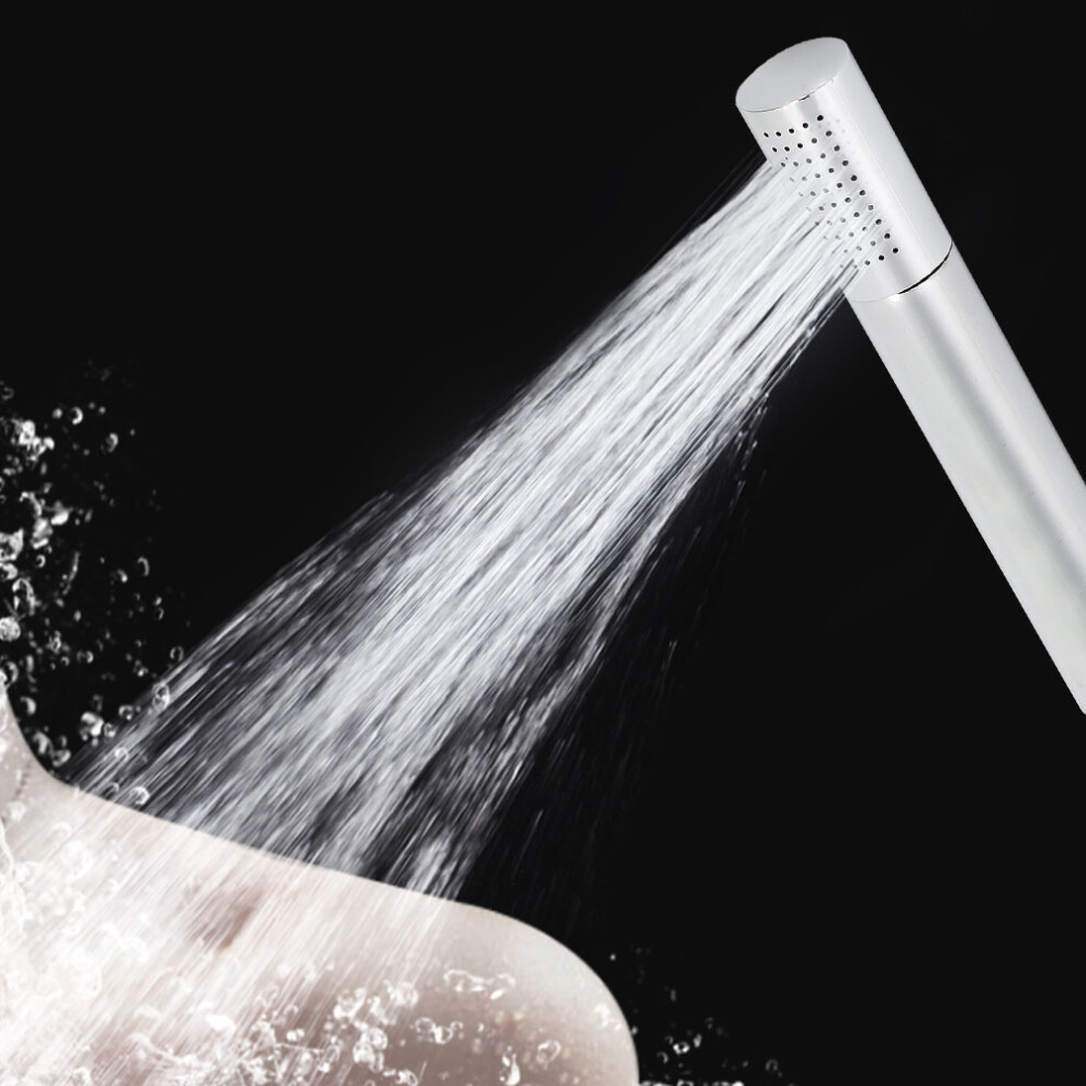 Household Hand Held Shower Head Water-Saving Bathroom Sprayer Nozzle Supply For Home Use(Round Head ) 8731323603280
