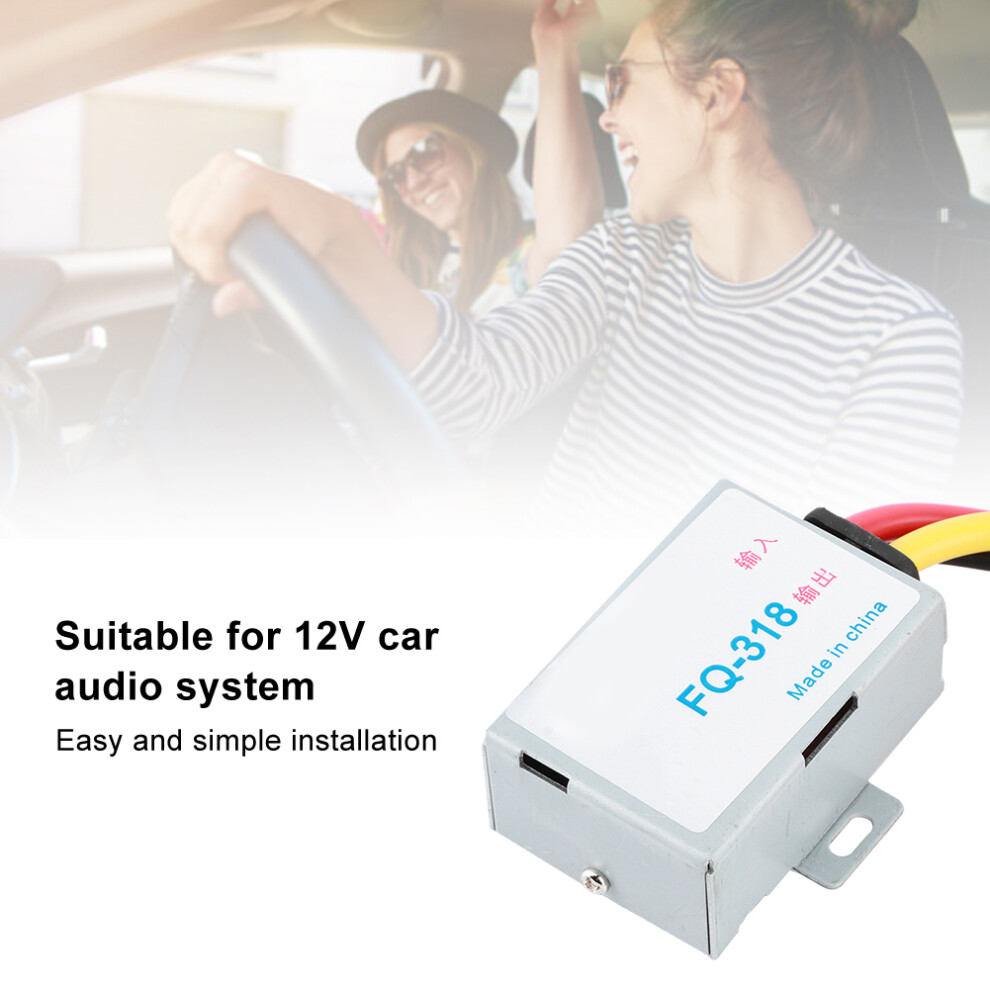 Audio Power Filter Stereo Noise Suppressor Reducer For 12V Car Audio System 9371323602938