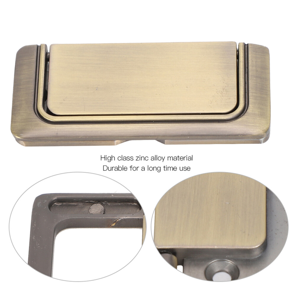 Invisible Door Handle Sliding Barn Door Drawer Pull Zinc Alloy No Hole Concealed Installationbrushed Bronze 8731323605000