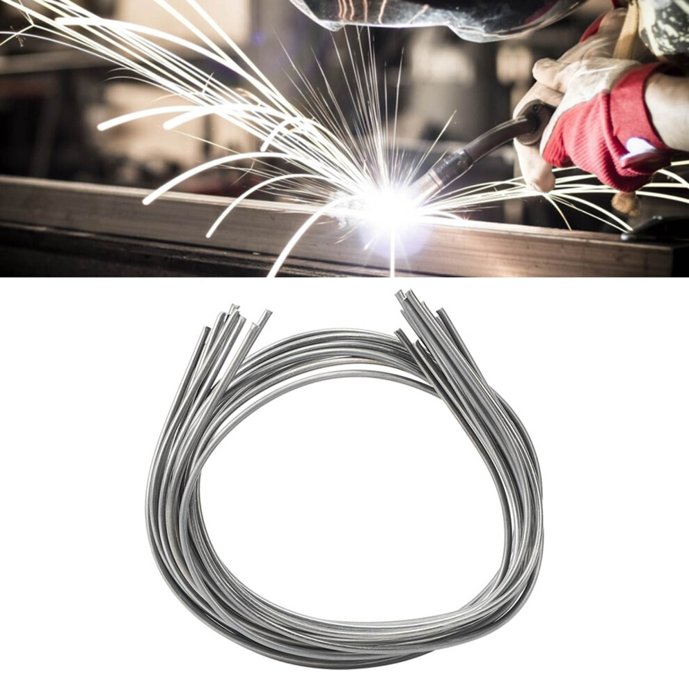 10Pcs Aluminum Copper Welding Rods Electrode 2Mm Dia Low Temperature Soldering Flux Cored Wire 7891323606924