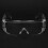 Arbeitsschutzbrille transparent, Laborsicherheitsbrille, Antispritzschutz 5