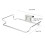 Unique Door Back Garbage Bag Rack Home Cabinet Rag Hanging Rack Household Kitchen Tool 8