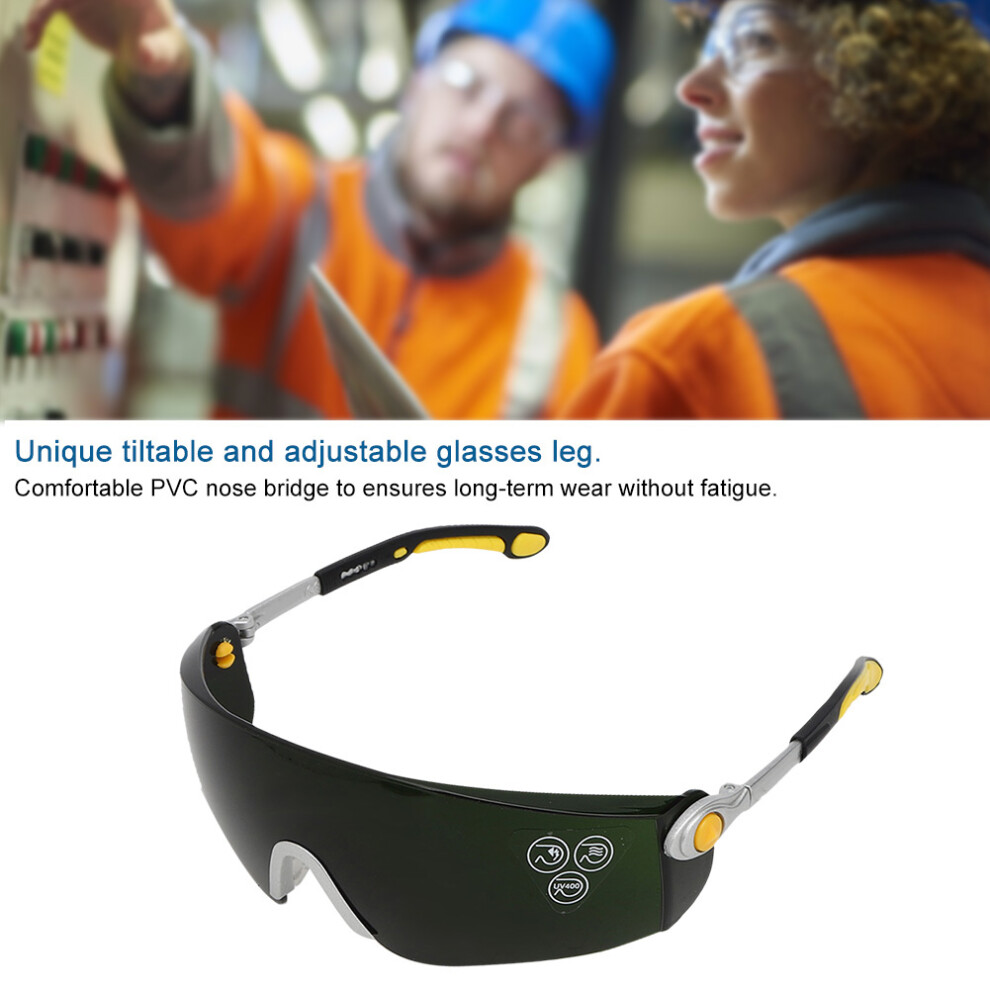 Safety Glasses Anti Impact Anti Glare Windproof Protective Goggles For Welding Riding Laboratory 3441323608189