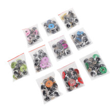 18MM Bunte Glitzer-Außenseiter Sicherheitsaugen für Puppen & Spielzeug
