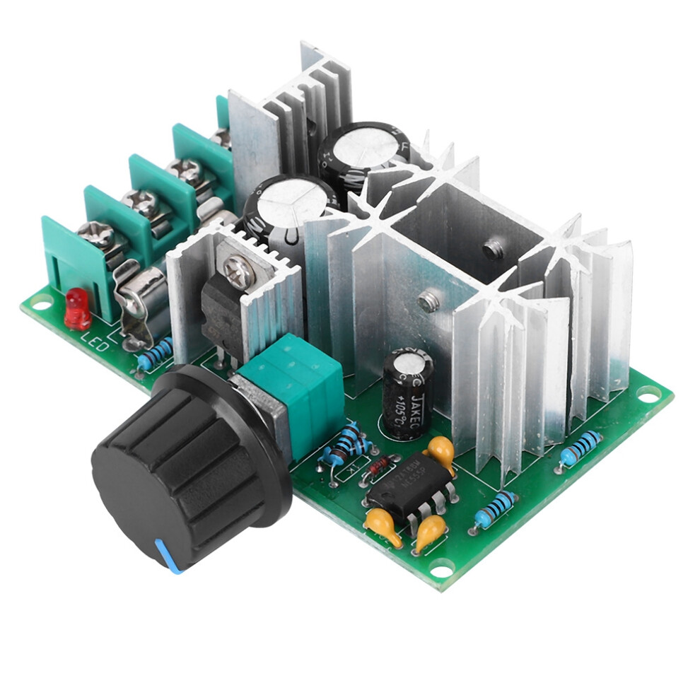 Dc Motor Speed Controller Module Pwm Governor Power Regulator Fan 12V24v36v48v 20A 9461323611686