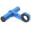 Blue 10cm Bicycle Handlebar Extension Bracket - Multifunction Mount for Light, Bell, Camera, or Phone, 6kg Capacity 5