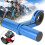 Blue 10cm Bicycle Handlebar Extension Bracket - Multifunction Mount for Light, Bell, Camera, or Phone, 6kg Capacity 4