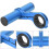 Blue 10cm Bicycle Handlebar Extension Bracket - Multifunction Mount for Light, Bell, Camera, or Phone, 6kg Capacity 11