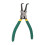 4Pcs Circlip Pliers Set Snap Ring Plier Mini Internal External Straight Bent 6inch 8