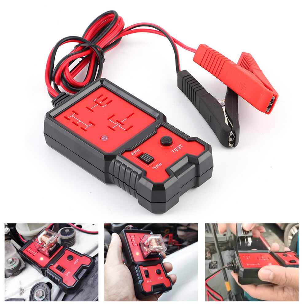 12V Electronic Relay Tester Professional Automotive Battery Checker Auto Diagnostic Tool 6901323613387