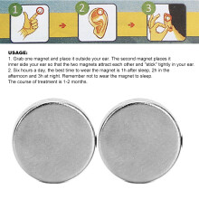 4pcs Nano Slim Magnetic Slimming Weight Loss Body Fat Burning Magnetic Earrings