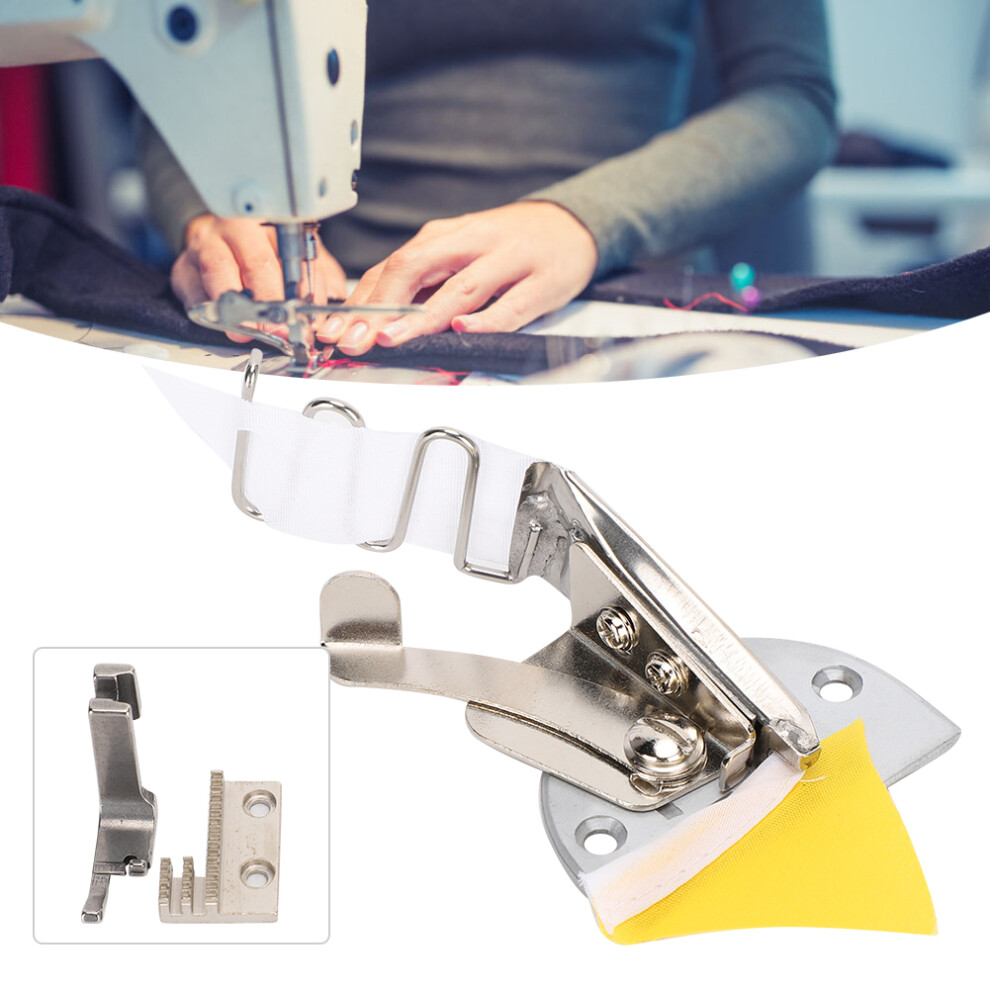 Sewing Machine Binder Double Folder Lockstitch Industrial Binding Attachment Accessories28mm 4961323615196