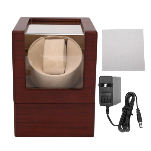 Automatic Watch Winder Box Quiet Motor Mechanical Watch Display Storage Box 1