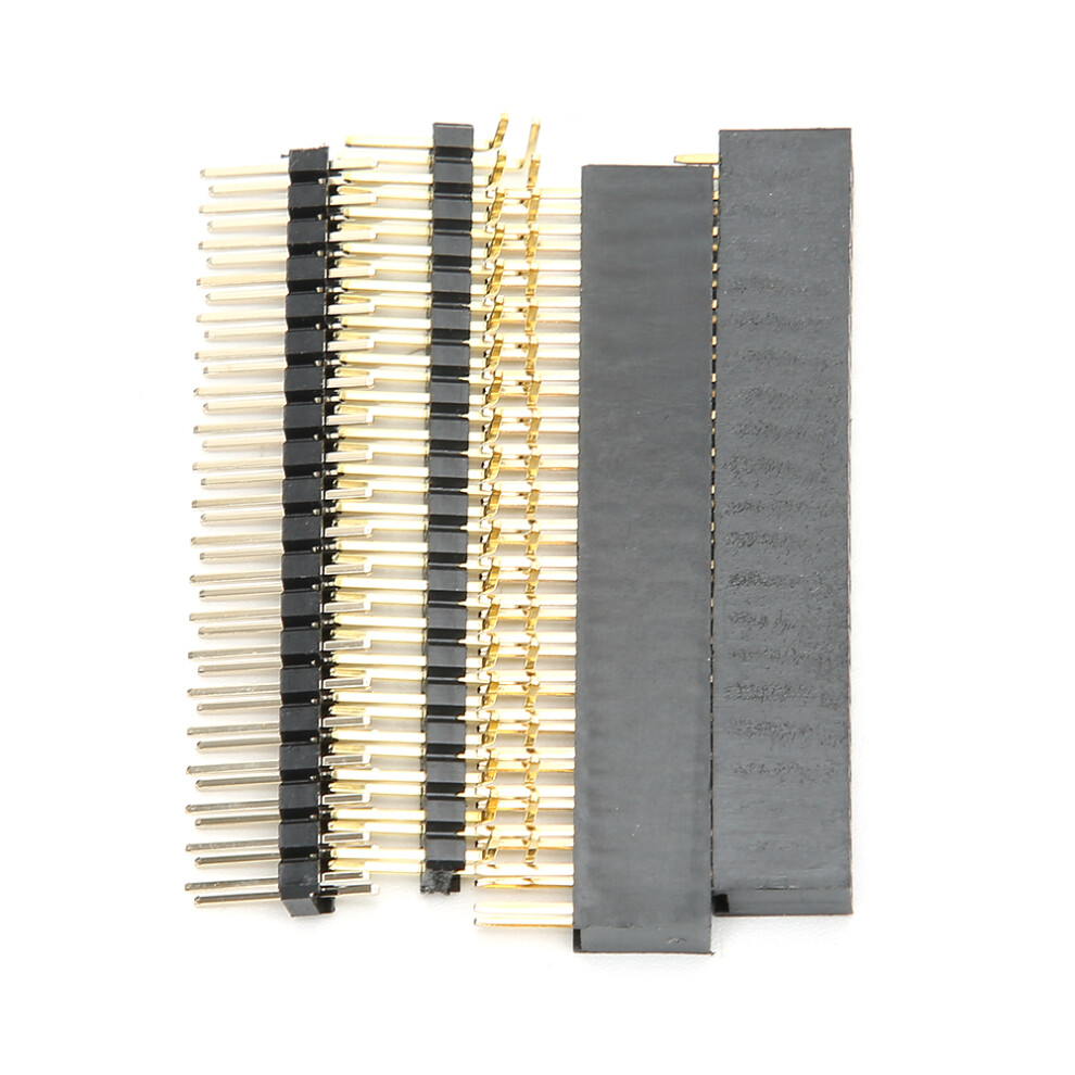 Pin Header 40Pin For Raspberry Pi Zero W Accessories Computer Breadboard Connector 7631323621585