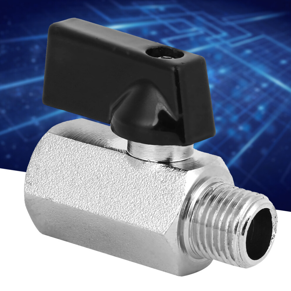 2Pcs Mini Abrasive Blasting Brass Pneumatic Ball Valve Air Compressors Valves Accessory G1/4In 4641323621877