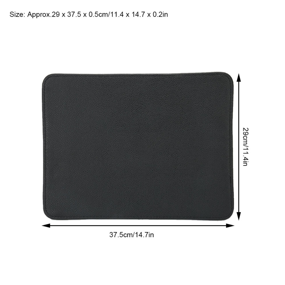 Nail Art Table Mat Cushion Pad Foldable Washable Manicure Desk Mat Nail Salon ToolsBlack