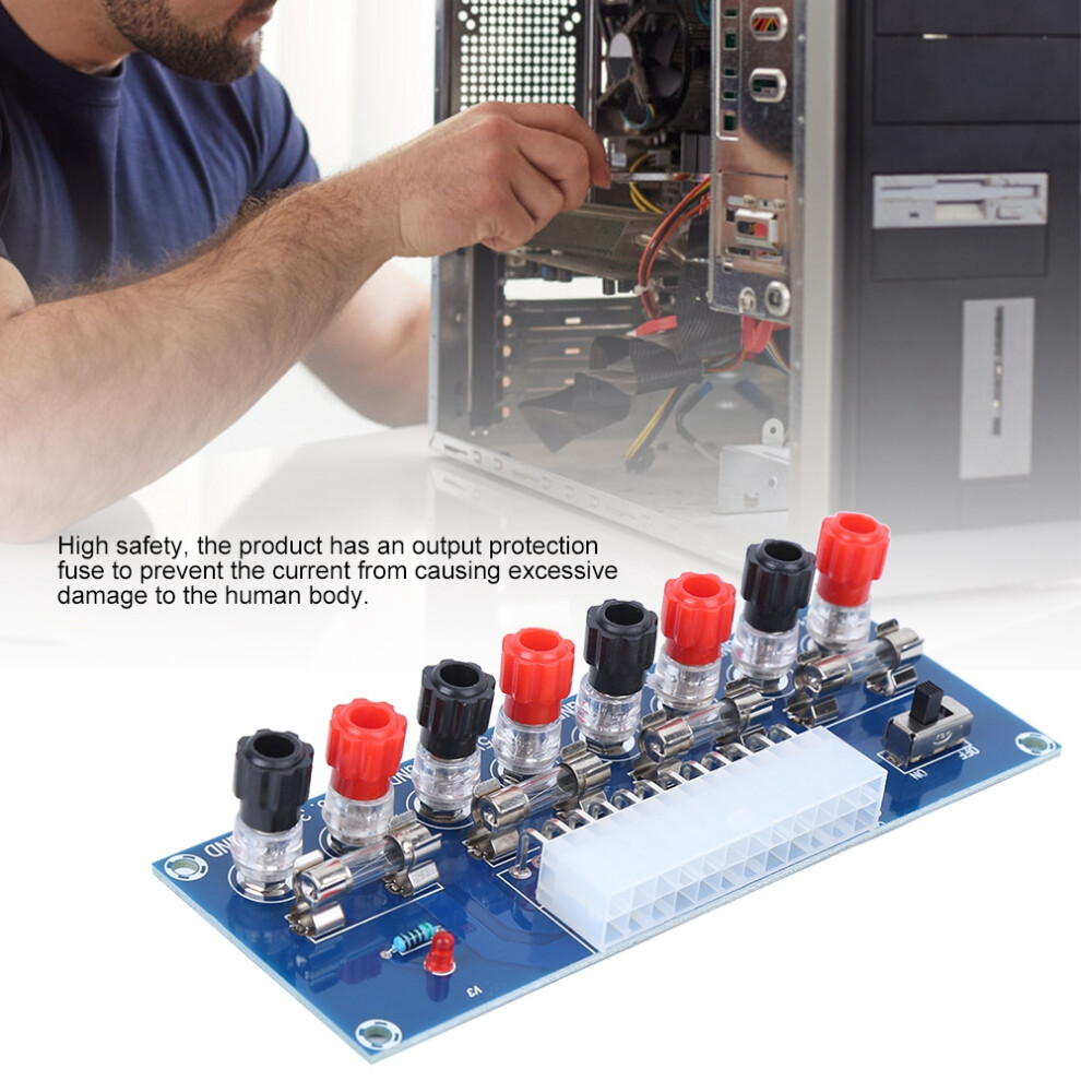 Xh M229 Desktop Computer Chassis Power Supply Modules Atx Transfer Board Switchboard 4611323625465