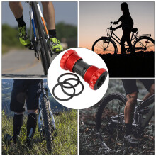Leichtes Aluminiumlegierung Mountainbike Tretlager mit Keramiklagern, Rot