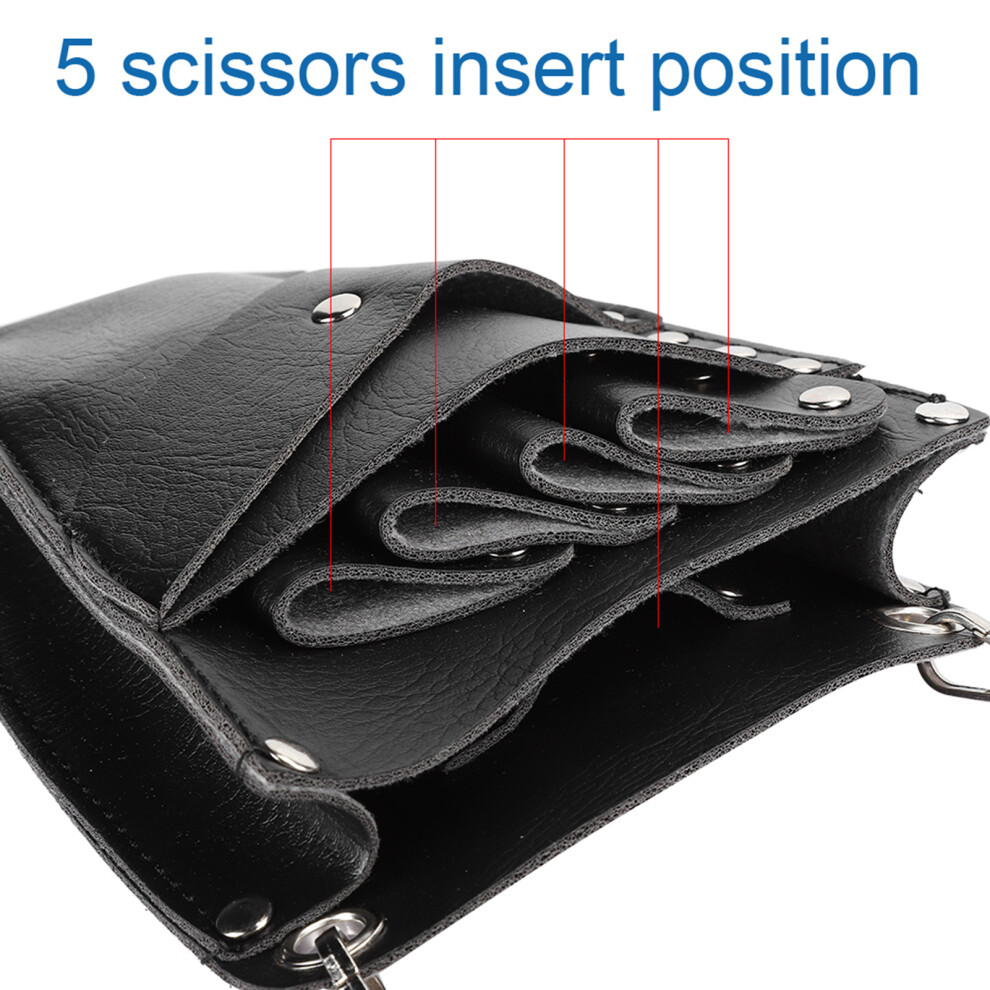 Multi Functional Scissors Bag Hair Clip Comb Hairdressing Tool Storage Waist Bag 3141323625338