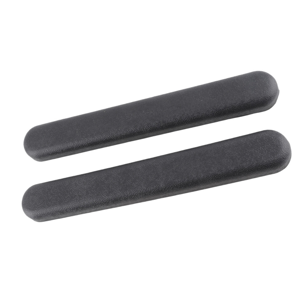 Black Wheelchair Pad Armrest Universal Arm Pads Replacement Accessory With Screw