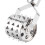 Stainless Steel Meat Tenderizer Roller Beef Steak Chicken Mallet Hammer Kitchen Tool 8