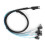 Mini SAS 36Pin zu 4SATA 90 Festplattenkabel 0,5m 1