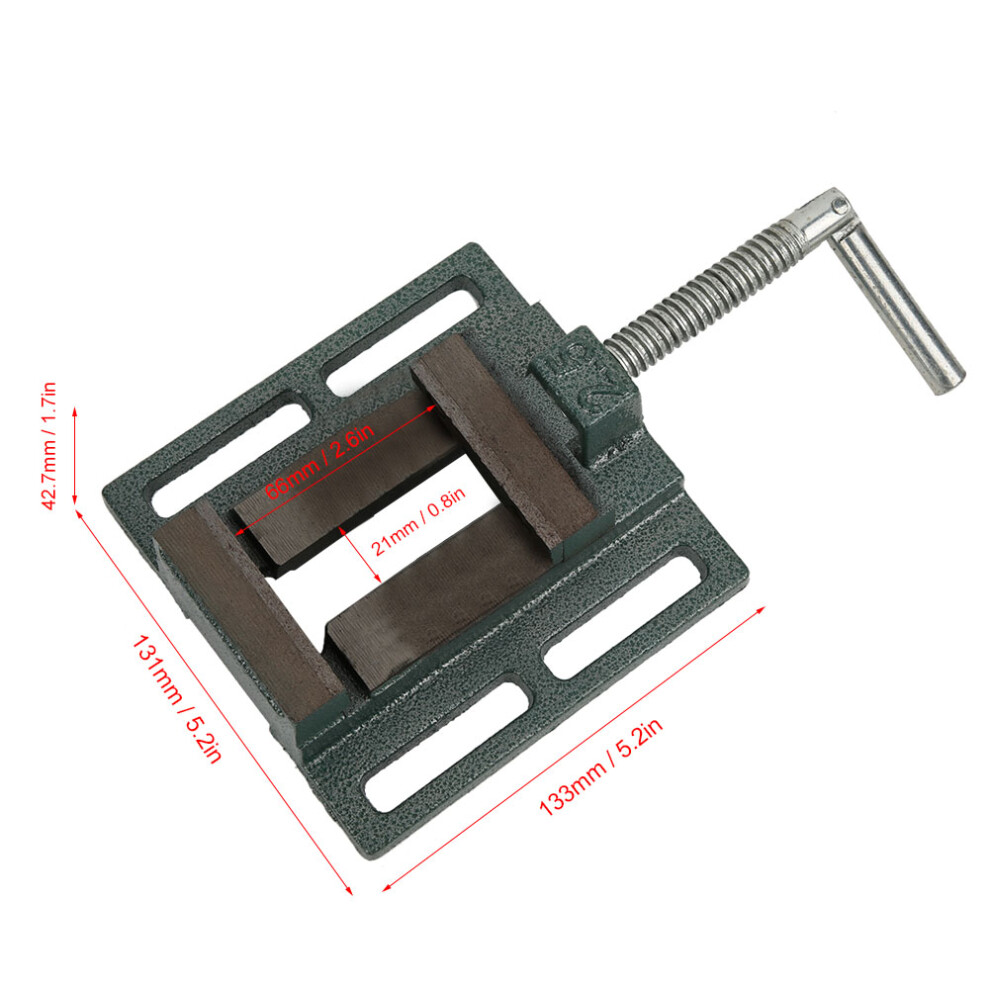 Lock Down Vise High Accuracy Milling Clamping Drilling Machine Bench Clamp Tools 2.5In 6921323631082